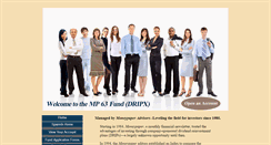 Desktop Screenshot of mp63fund.com
